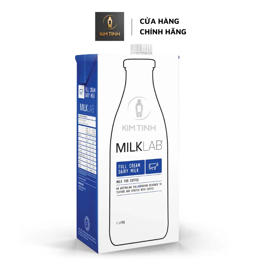Sữa Tiệt Trùng Milklab Nguyên Kem 1L - Sản phẩm chính hãng từ Úc