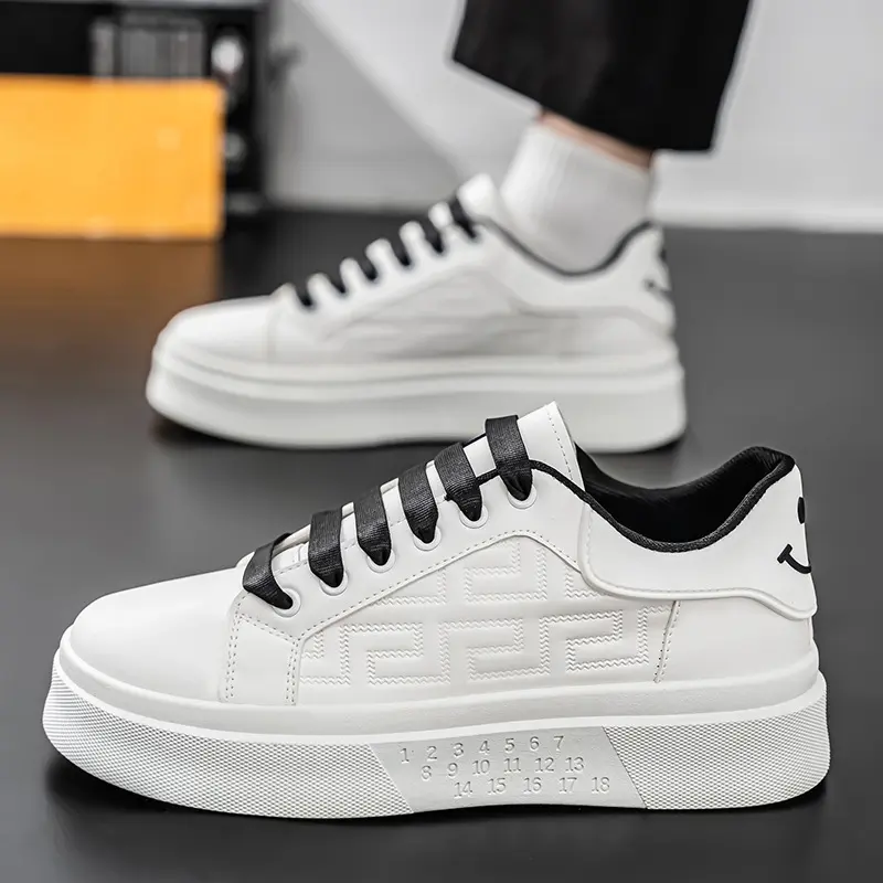Giày thể thao nam phong cách trẻ trung năng động, thiết kế độc lạ, phối đồ cực đẹp Shoes Sneaker Đế Bằng: 3399D 0