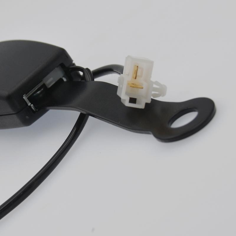 Product Introduction of Car Camlock Front Seat Belt Buckle Socket Plug Connector with Warning Cable 0