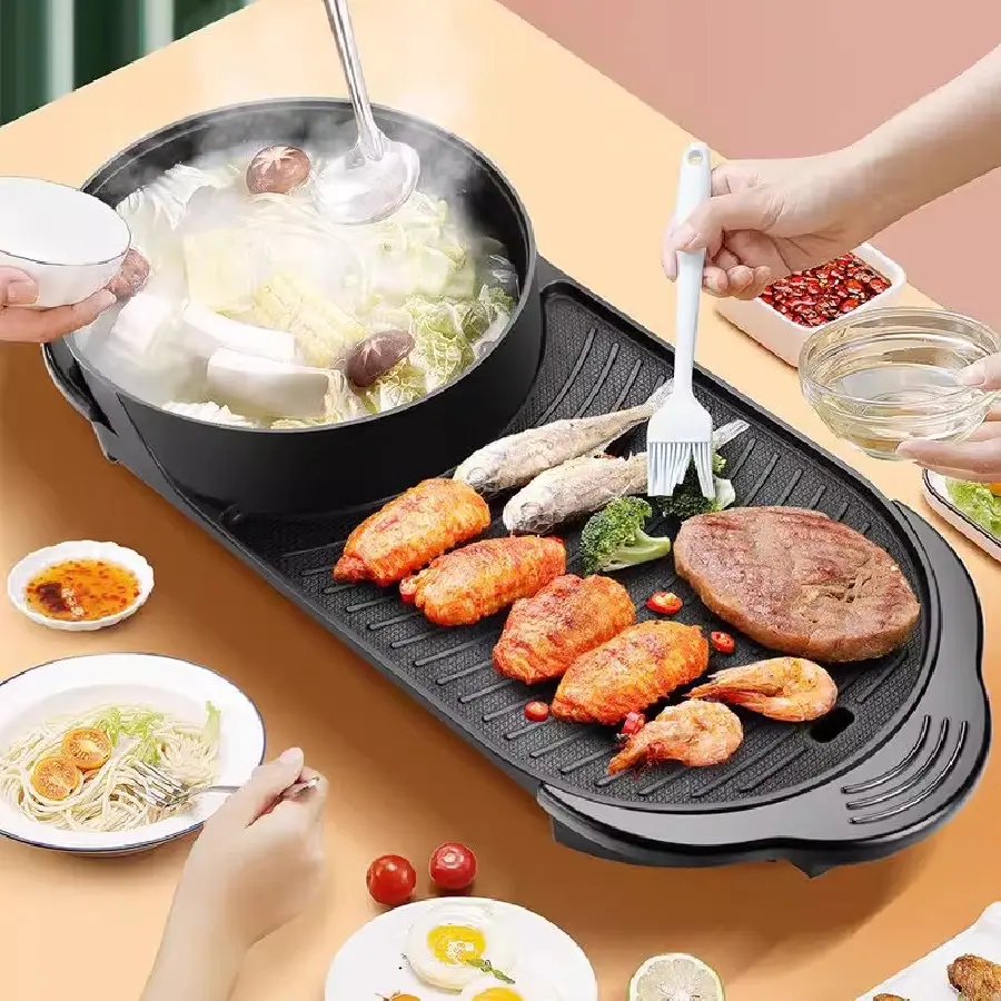 Bếp nướng đa năng hai trong một