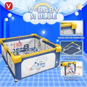 Bedrail Pagar Pengaman kasur tempat tidur bayi,di kasur maupun lantai bisa untuk ke duanya / V Baby Care S1