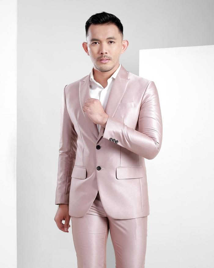 Gambar Goldy - Setelan Jas Celana Pria Rose Gold - New Hotma Series Blazer Formal - S dari Goldy Studio Kab. Bantul Tokopedia