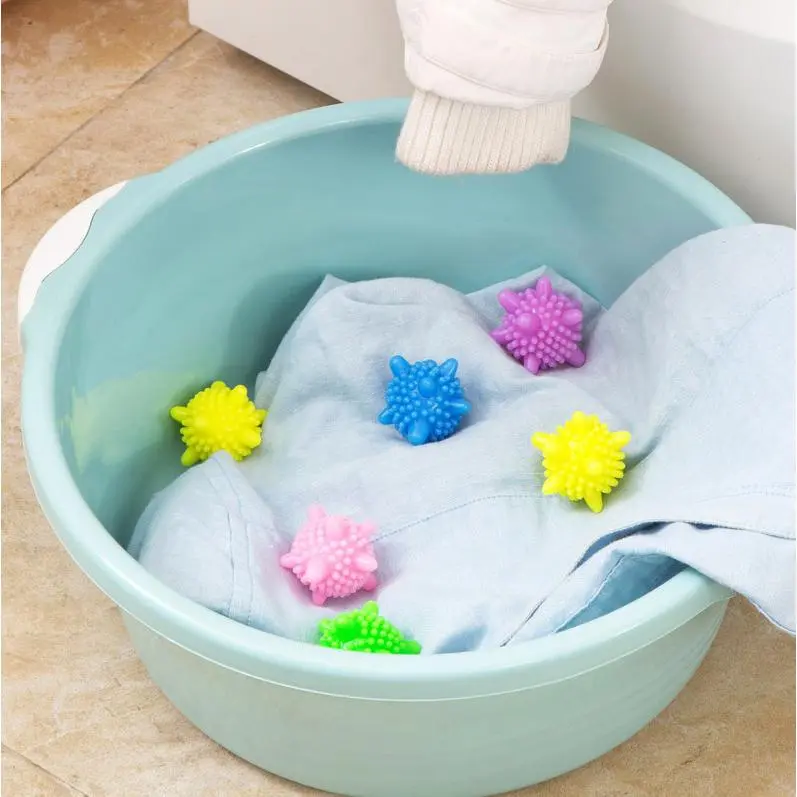 Bóng Giặt Quần Áo - Bóng Giặt Sinh Học - Bóng Gai Giặt Đồ Thông Minh Chống Nhăn [ Hỏa Tốc HCM ] 1