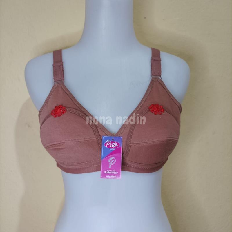 Paket isi 3 pcs BH Menyusui Tanpa Busa & Tanpa Kawat / Bra Maternity / Nursing Bra Nyaman 6