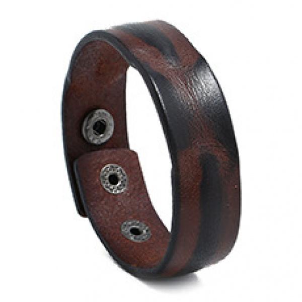 Product Introduction of Vòng Tay Da Bò, Phong Cách Punk Châu Âu Và Mỹ Mới, Cỡ Lớn Và Cá Nhân Hóa, Vòng Tay Xe Máy, Da Rộng, Vòng Tay Nam, Phụ Kiện Bán Chạy Xuyên Biên Giới 23