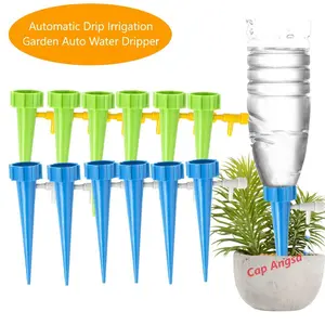 Drip Irrigation Spike Automatic - Alat Siram Tanaman Otomatis Tancap Botol Bekas Tanah Kebun POT 1pcs
