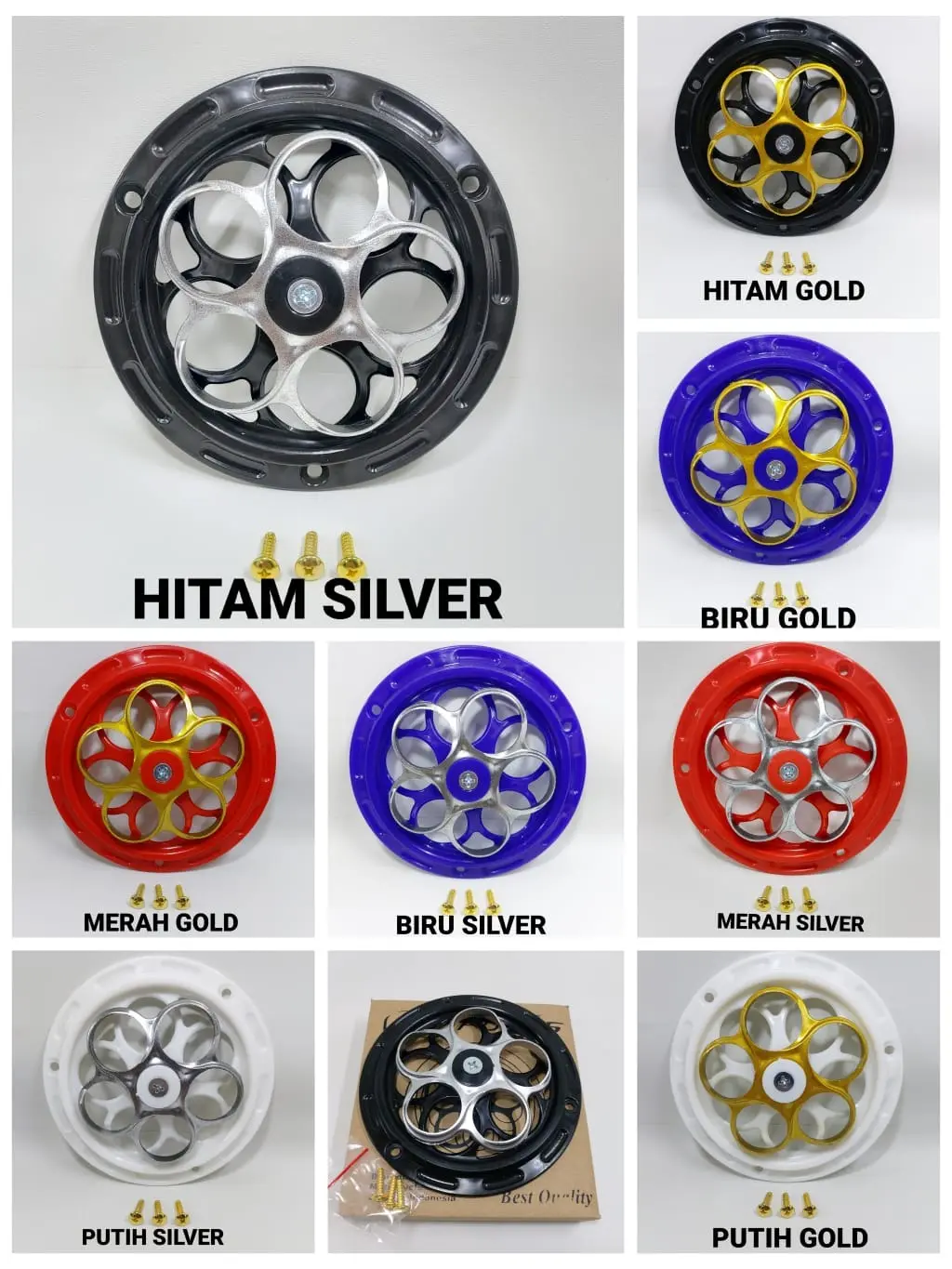 Spinner cover kipas all matic Beat Mio Scoppy fino mio soul Motor Motorcycle