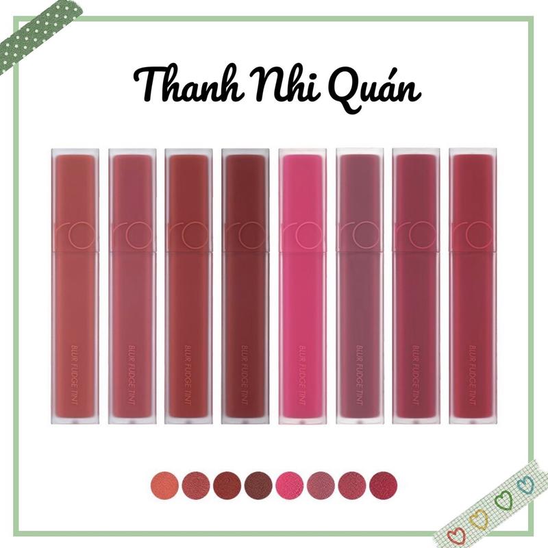 Son Romand Blur Fudge Tint - 5g ( 16 màu - Update liên tục)
