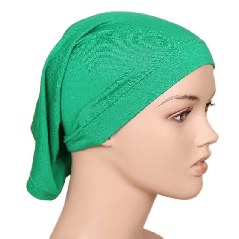 Mũ Ống, Bán Chạy, Không Vón Cục, Không Phai Màu, Nhiều Màu, Cơ Sở Cotton Mercerized Trơn Mũ Khăn Trùm Đầu Ống Thẳng Modal 5