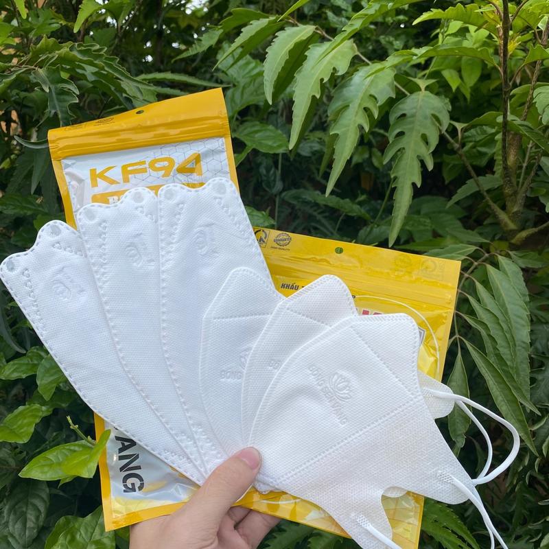 300 cái khẩu trang kf94 + 100c 5D hiệu Bông Sen Vàng