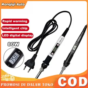 [COD]80W Electric Constant Temperature Soldering Iron Electric Iron Temperature LCD Digital Display
