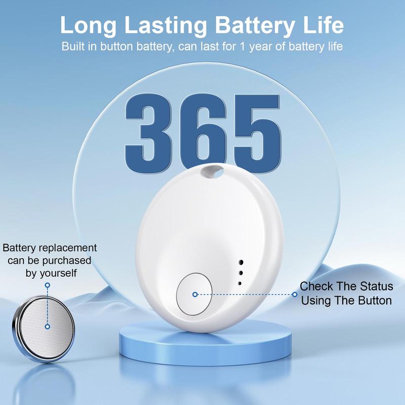 GPS Tracker for iOS, Anti-loss Reminder Device, MFI Rating Locator Key Pet Child Elderly Anti-loss Tracker, Smart Device Anti-loss Tracker 7