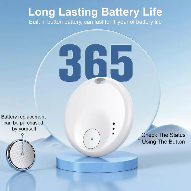 GPS Tracker for iOS, Anti-loss Reminder Device, MFI Rating Locator Key Pet Child Elderly Anti-loss Tracker, Smart Device Anti-loss Tracker 7