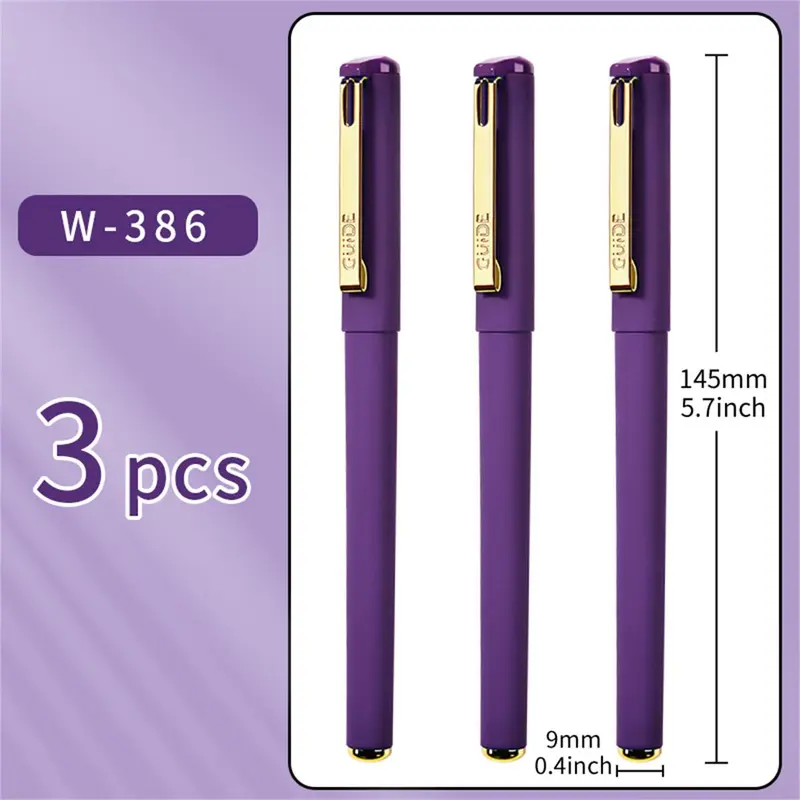 1 Set 0.7mm Gel Pen, Smooth Writing Pen, Fashionable Sign Pen, Office Stationery & Supplies 5