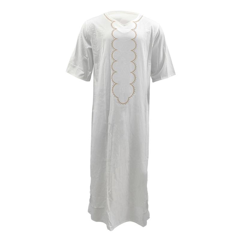 A Dishdash Robe Jubah Jubba Jalur Lelaki, Thobe Dishdash, Pakaian Muslim Ara - TikTok ...