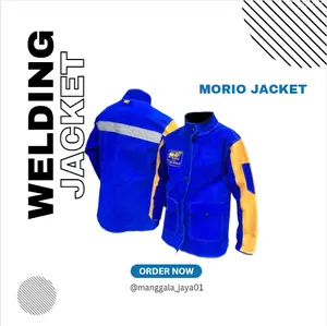 JAKET LAS FULL KULIT / JAKET WELDING MORIO