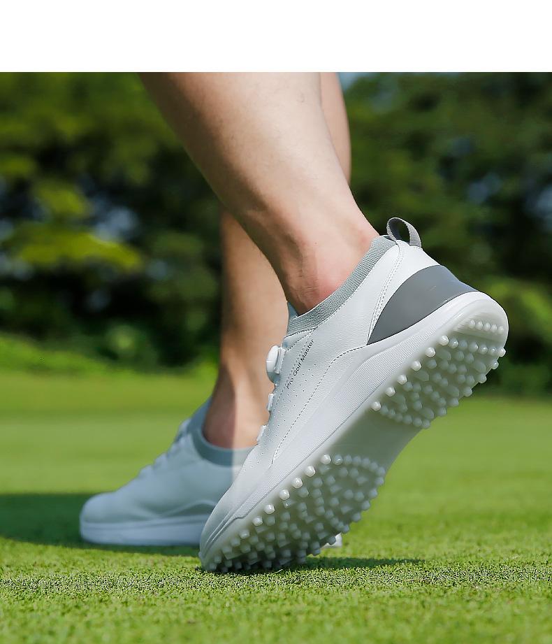 Product Introduction of [PGM] Golf Shoe Men's Waterproof Sneakers Knob Shoelace Anti-Slip Golf Shoes Xz300 17