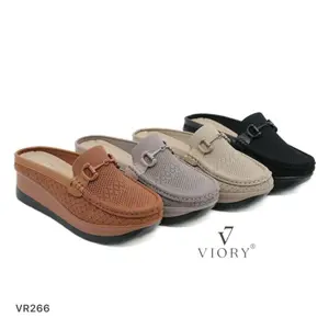 VIORY Slop Wedges Shoes #VR266 Wanita