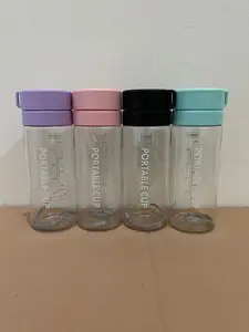 BOTOL MINUM INFUSE WATER PORTABLE CUP 600ML COCOK UNTUK OLAHRAGA BOTOL MINUM SPORT