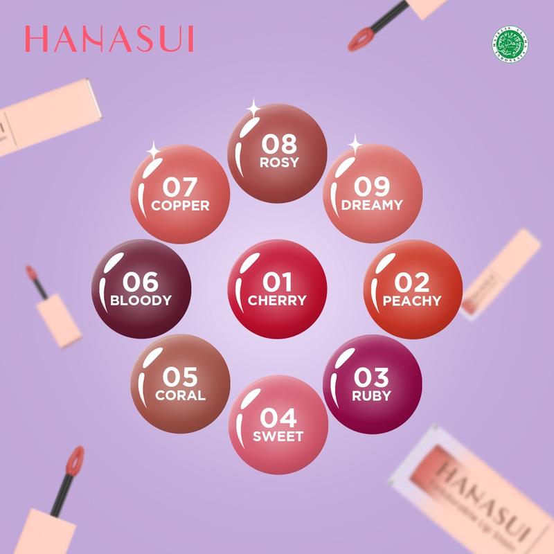 Hanasui Tintdorable Lip Stain bibir lipstick 3