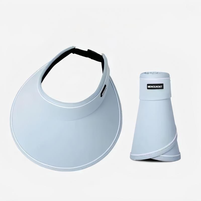 Mũ chống nắng rộng vành nửa đầu chống tia uv thời trang thể thao năng động đi biển đi du lịch (Loại cuốn được) MN002 Đội Đầu  Sport Phụ Kiện 6