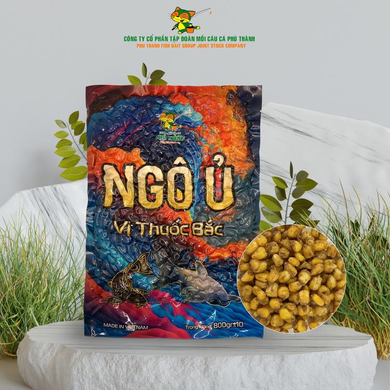 Phú Thành - Ngô Ủ Vị Thơm Chua Ngọt, Ngô Ủ Vị Thuốc Bắc dùng làm mồi câu, mồi xả cho câu Cá Chép, Cá Trắm Cỏ, Cá Trắm Đen, Cá Trôi...