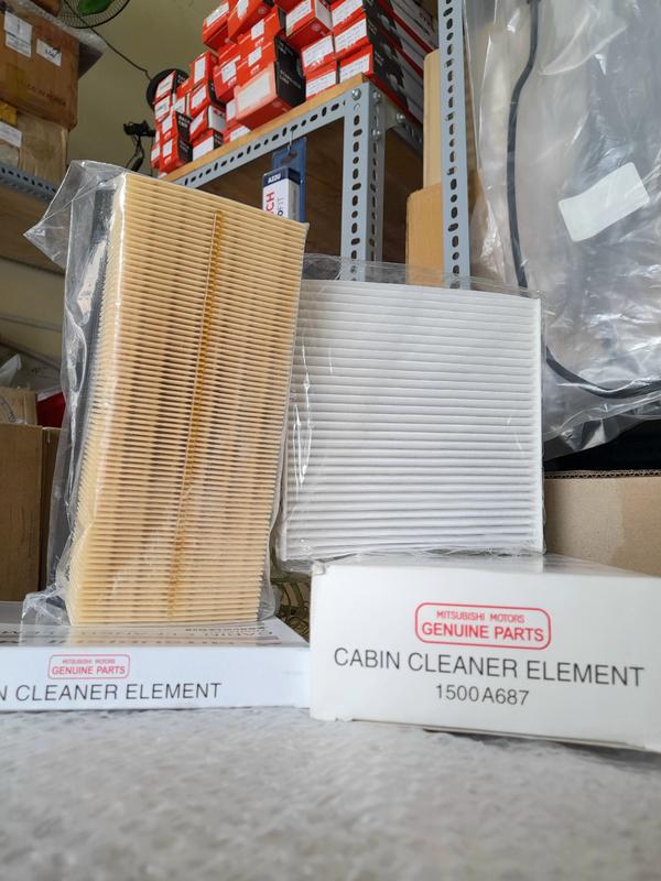 Bộ đôi lọc gió điều hoà và lọc động cơ xe xpander, xforce