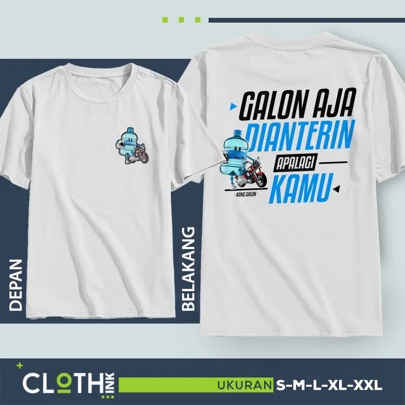 Kaos Tukang Galon kaos kata galon depo air 1