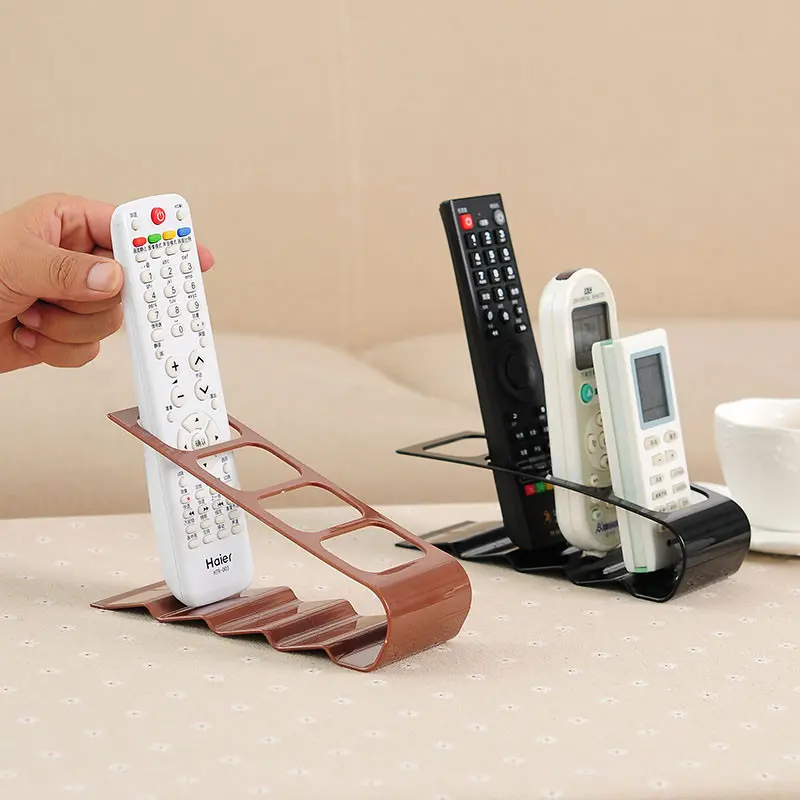 Penyusun Penyimpanan Pemegang Telefon Bimbit, untuk Kawalan Jauh TV / DVD / VCR, dengan Langkah