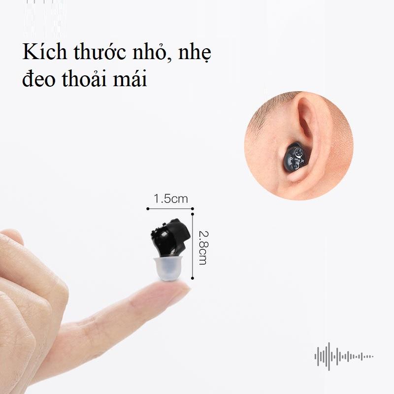 Tai nghe trợ thính cho người khiếm thính, máy trợ thính cho người già cao cấp 6