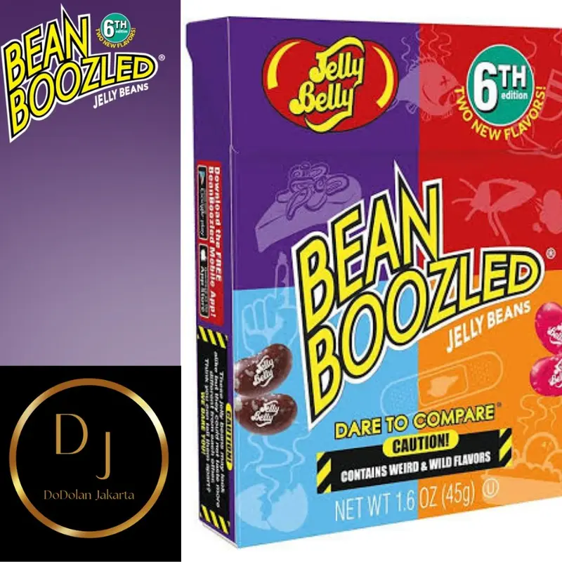Bean Boozled Jelly Beans ORIGINAL 6th/Permen Permainan Unik HALAL Candy Food Permen Snacks Makanan Jeli 0