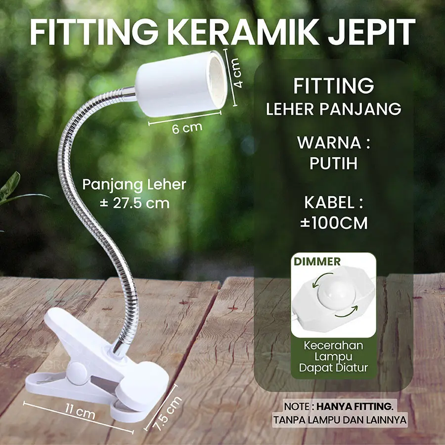 DIMMER Panjang Putih