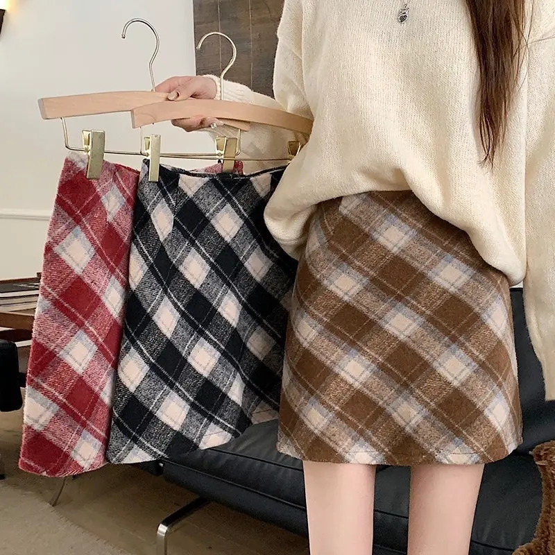 XẢ KHO NGHỈ TẾT chân váy kẻ caro ép mùng 4