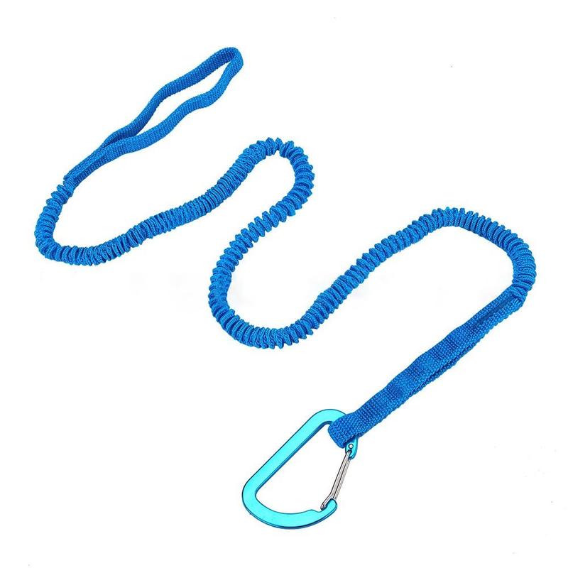 Product Introduction of High Quality with Safety Hook Kayak Paddle Leash 4 Colors Paddle Anti Lost Ropes Canoe Oars Leash for Kayak Paddles 20