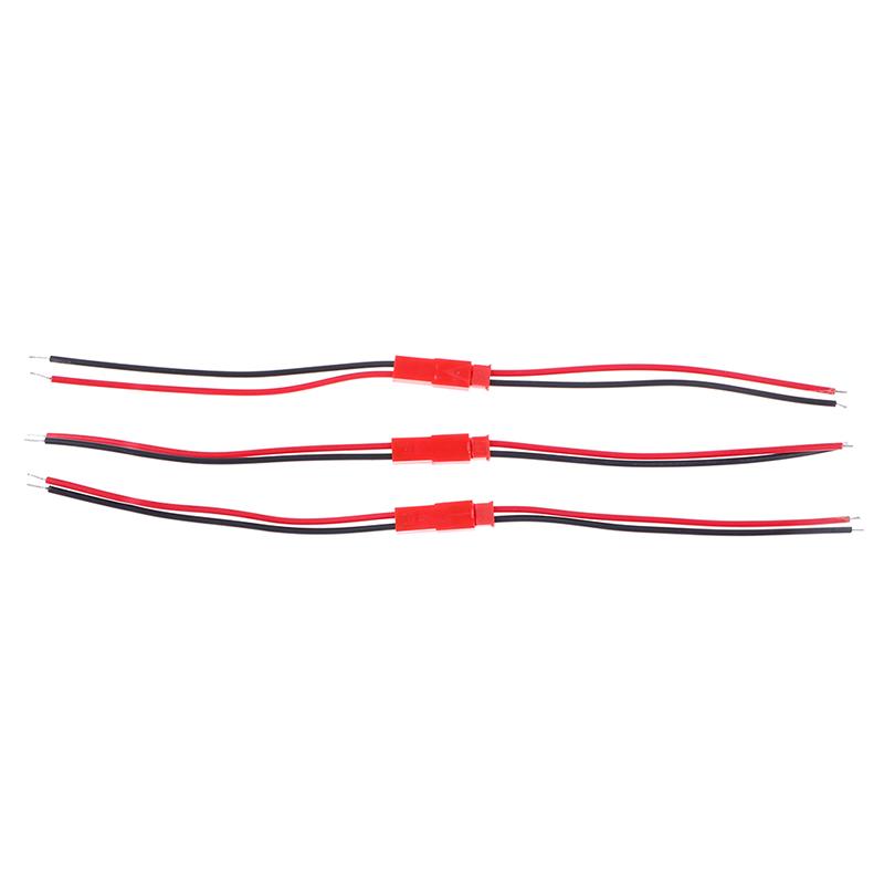 10 Cặp Đầu Nối 2 Chân, Cáp Cắm Jst Đực Và Cái, Dây 22 AWG Cho Pin Điều Khiển Từ Xa 1
