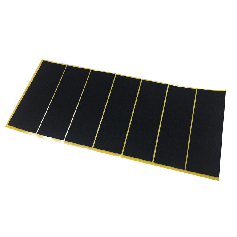 Product Introduction of 1pcs Black Fingerboard Deck Uncut Tape Skateboard Anti-Skid Tape Kids Stickers Toy Sports W8E2 22