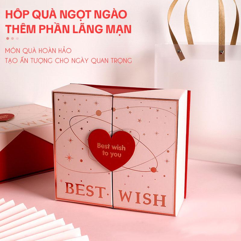LOVE BOX 20/10 TẶNG NGƯỜI YÊU ( Kèm trang sức tuỳ chọn ) - Set quà tặng người yêu, người thân, bạn bè Nhẫn Đôi, dây chuyền bạc, vòng bạc 925 chính hãng, vòng tay bạc nữ đẹp, lắc tay bạc nữ