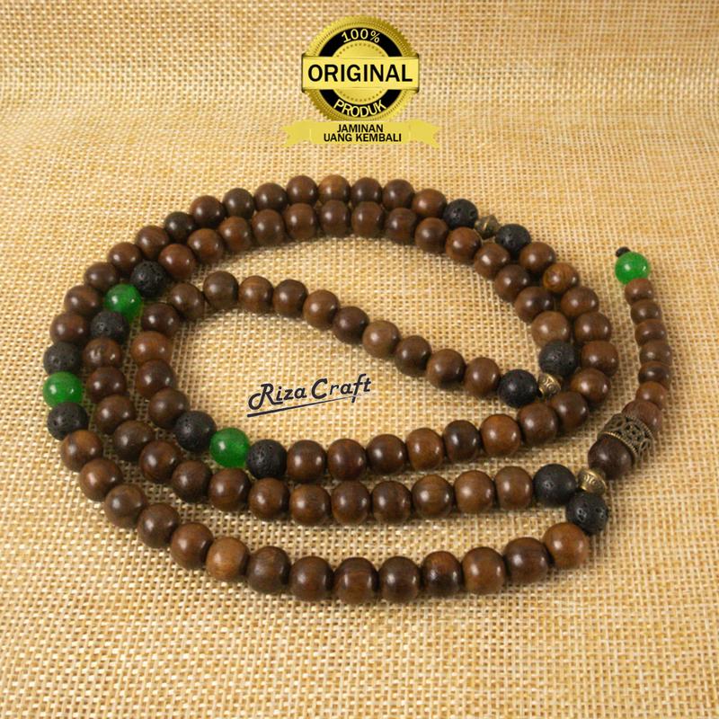 Tasbih kayu gaharu asli super original wangi 99 butir Aesthetic 2