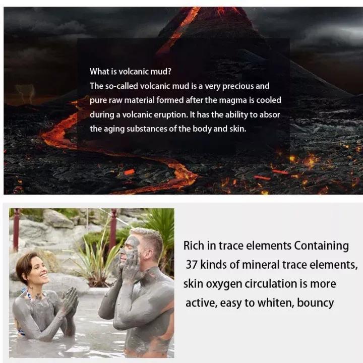 Product Introduction of LUFUSHA BODY MUD Sabun Lumpur Vulkanik / Sabun Whitening Ampuh Memutihkan Badan dan Wajah - 250ml 3