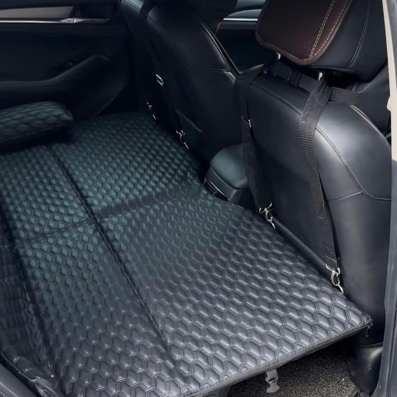 Đệm Giường Nằm - Đệm Ghế Sau Ô Tô Dạng Treo 5-7 Chỗ  Và Xe Bán Tải Cho Xe Hơi Chất Liệu Da Cao Cấp