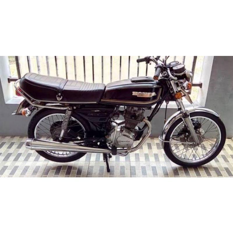 Striping Stiker Lis Standar Honda GL 100 125 th 1979 1980 berkualitas 1