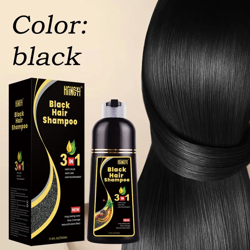 Syampu Warna Herba, 3 Dalam 1, Pewarna Botani Hitam, Penutup - TikTok ...