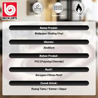 Gambar (Beckler's) Wallpaper Dinding Marmer Granit Tahan Air Bahan Vinyl 30x60cm Isi 10PCS Motif Mewah - 01-10pcs dari Beckler's·Karpet Kab. Tangerang 2 Tokopedia
