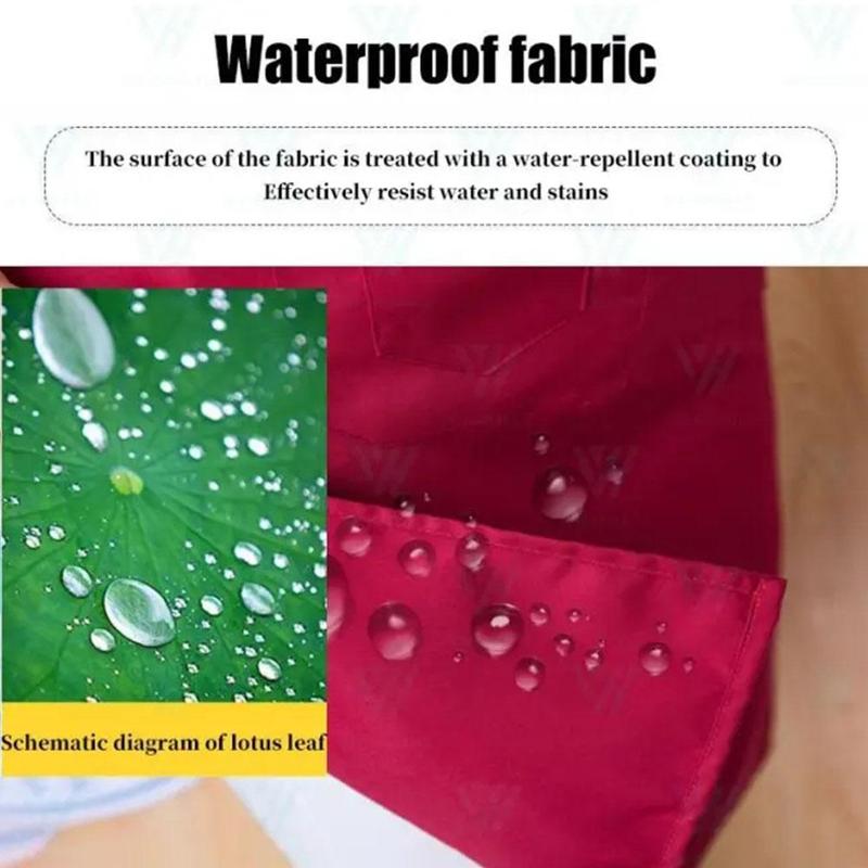 Product Introduction of Mens Chef Kitchen Apron Embroidered or Printed Work Apron for Restaurant Use U5K3 12