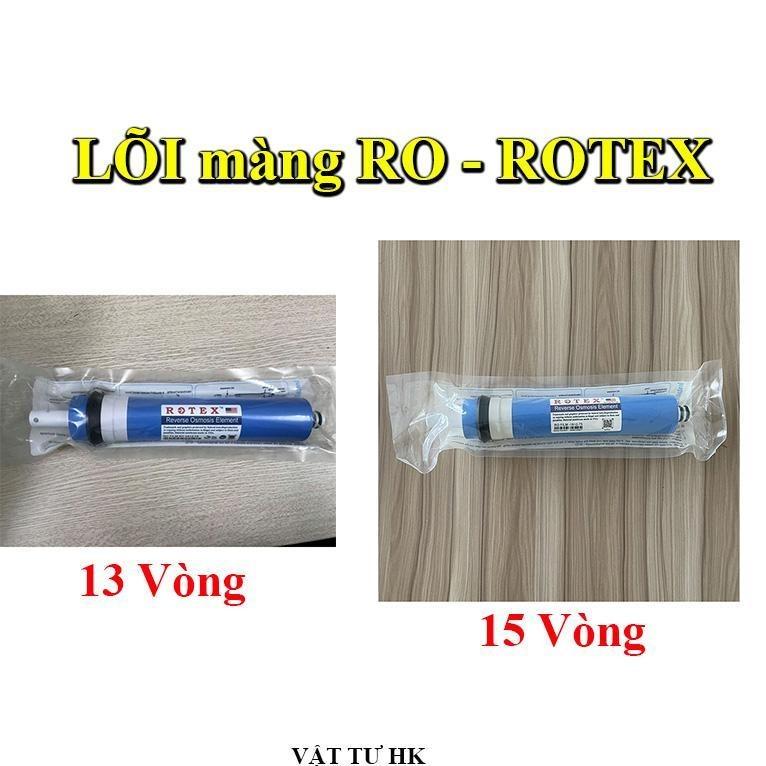 Lõi lọc RO, màng lọc ROTEX, 13V 15V quả lõi số 4 máy lọc nước karofi AQUA kangaroo sunhouse hàng [{Xịn},{Tốt},{Cao cấp}]