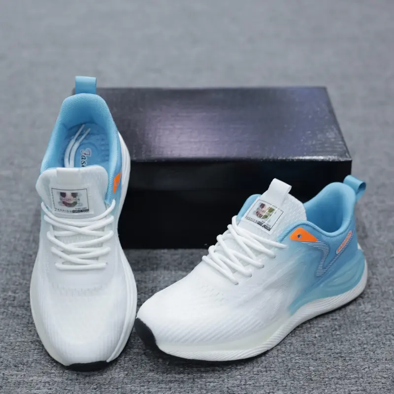Giày Sneaker Vicluxy 23007 - Màu Trắng Xanh - Phong cách trẻ trung năng động 1