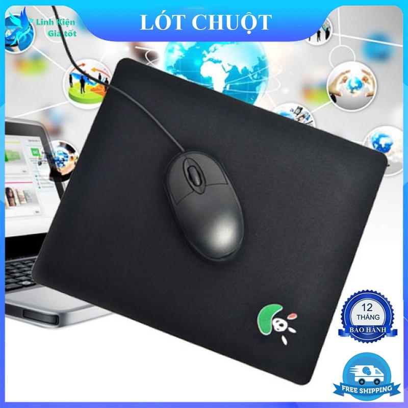 Miếng lót chuột, bàn di chuột cơ bản cỡ nhỏ 22x18cm chống trơn trượt, chống thấm nước êm, mềm mịn tăng độ chính xác cho chuột. Bảo hành đổi mới 7 ngày nếu lỗi.