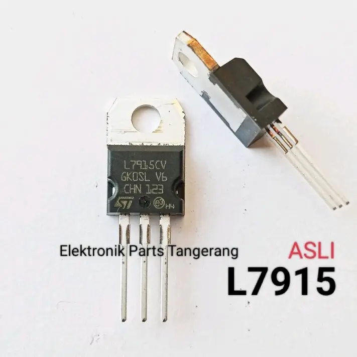 IC REGULATOR L7915 IC L7915 ST TRANSISTOR REGULATOR L7915 L 7915 CV TR IC PSU REGULATOR IC L 7915