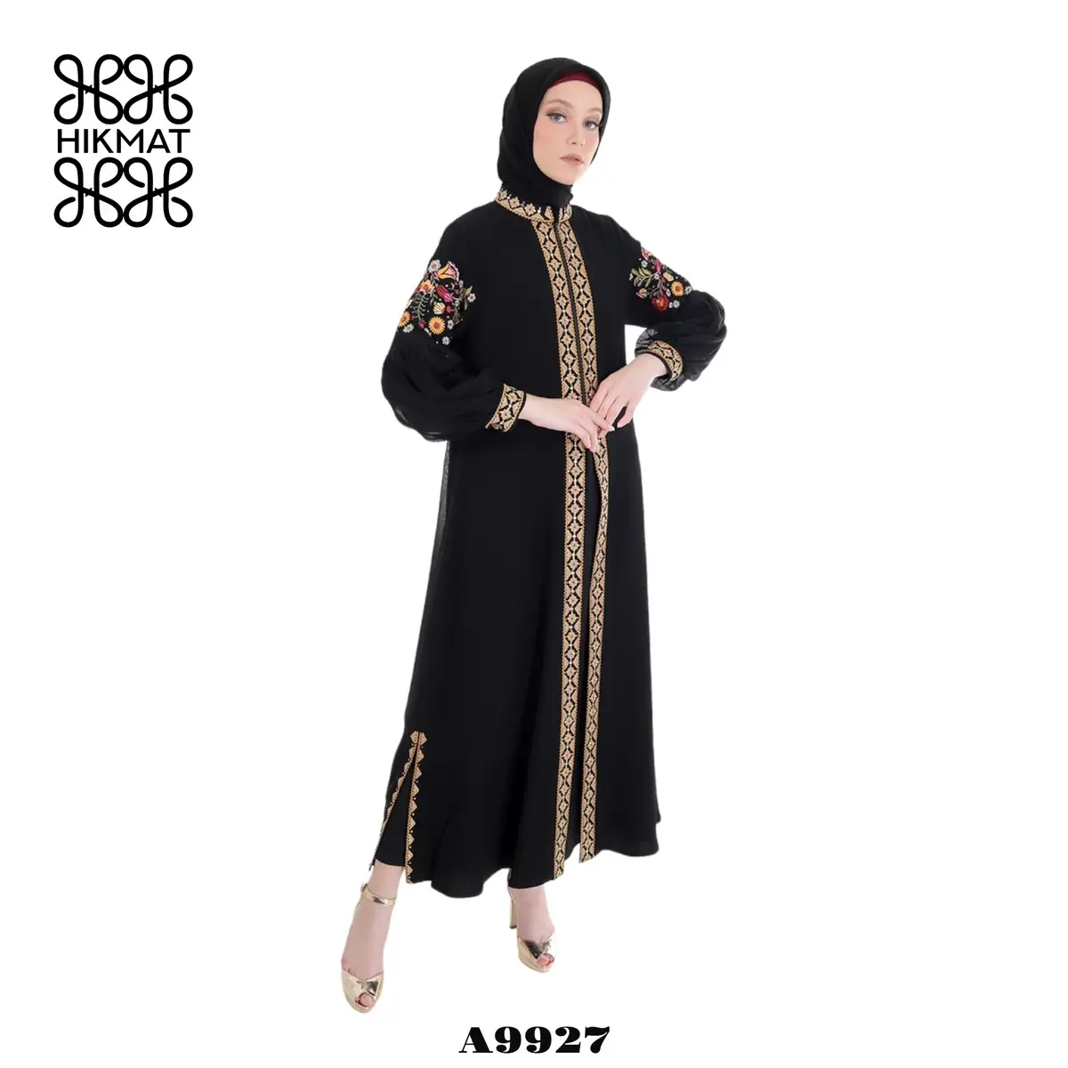 ABAYA HIKMAT FASHION ORIGINAL A9927