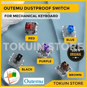 Mechanical Keyboard Switch Dustproof Outemu Mechanical Keyboard Switch Blue Red Brown Black Purple